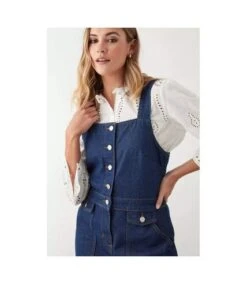 Dorothy Perkins - Robe Chasuble - Femme (Indigo) - UTDP2417 -BelleTendance Soldes Boutique 93741A68D23527B2CDB8F1C0FA60C6AC89E3FA802F84998E5BDB03CD23BEF9AF