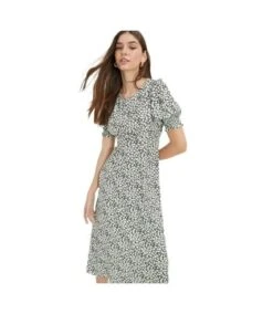 Dorothy Perkins - Robe Mi-longue - Femme (Multicolore) - UTDP3114 -BelleTendance Soldes Boutique 9389054C7EEF52A52198E80F5A55BECAA3537564A53DC6E73E386801A3B53B5E