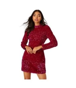 Dorothy Perkins - Mini Robe - Femme (Rose) - UTDP1178