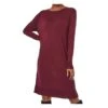 Robe Pull Bordeaux Femme Vero Moda Meghan