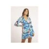 Robe Courte Portefeuille Motifs INDIKA - Dona X Lisa