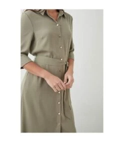 Dorothy Perkins - Robe Chemisier - Femme (Vert De Gris) - UTDP1523 -BelleTendance Soldes Boutique A7775D6C9C85B84B3115583C3D5894CF3644677D288B8658F213DB0E1CA6AF33