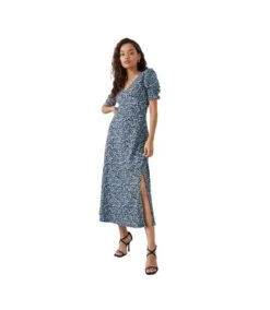 Dorothy Perkins - Robe Mi-longue - Femme (Bleu) - UTDP2626