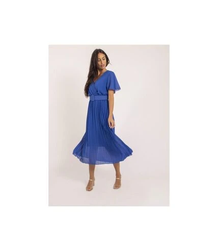 Robe Midi Plissée Et Ceinture ISALA - Dona X Lisa 4 Robe Midi Plissée Et Ceinture ISALA - Dona X Lisa – Image 4