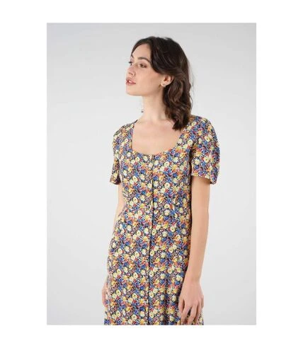 Deeluxe Robe Midi à Motif Liberty ODINA 2 Deeluxe Robe Midi à Motif Liberty ODINA – Image 2