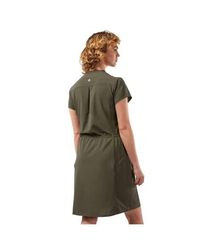 Craghoppers - Robe Chemisier PRO - Femme (Vert Forêt) - UTCG1590 2 Craghoppers - Robe Chemisier PRO - Femme (Vert Forêt) - UTCG1590 – Image 2