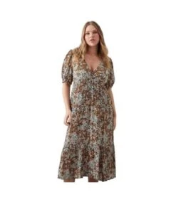 Dorothy Perkins - Robe Mi-longue - Femme (Noir) - UTDP2113