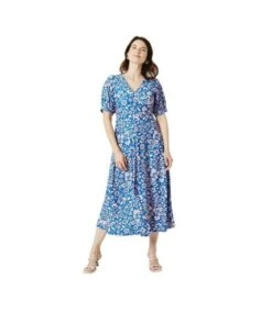Maine - Robe Mi-longue - Femme (Bleu) - UTDH5935