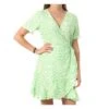 Robe Vert Femme Only Marlie Wrap