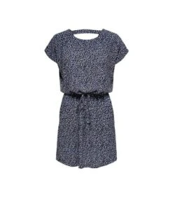 Robe Noir à Fleurs Femme Only Mariana