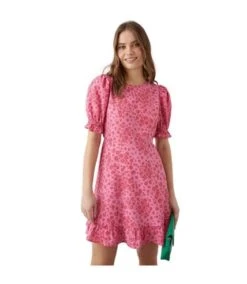 Dorothy Perkins - Mini Robe - Femme (Rose) - UTDP1471