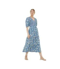 Dorothy Perkins - Robe Mi-longue - Femme (Bleu) - UTDP2996