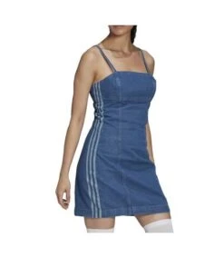 Robe Bleu Jean Femme Adidas Adicolor