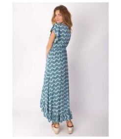 Robe Longue à Volants KENDRA Imprimé Tie And Dye Vert Coton Du Monde -BelleTendance Soldes Boutique D7BFC8B2A62F51874FD4137D78AAC08F25A6E33C743CB911129C8B2A2F4C5690