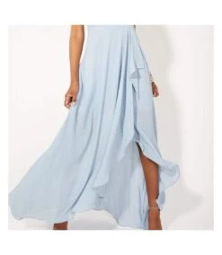 Krisp - Robe Longue - Femme (Vieux Bleu) - UTKP339 -BelleTendance Soldes Boutique D7CDACEBEA550A3CA8057DF8F9C81DC089A6385585675233C7FCA9D399D993C9