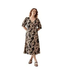 Dorothy Perkins - Robe Mi-longue - Femme (Noir) - UTDP1934