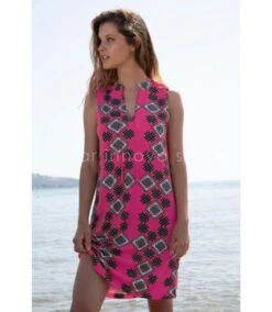 Robe Estivale Sans Manches Art Deco Fuchsia Admas 7 Robe Estivale Sans Manches Art Deco Fuchsia Admas -BelleTendance Soldes Boutique E09BE2C5801675D171B698C9B583272E81AD10E0B0918AFF920B800230022B3B