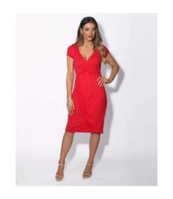 Krisp - Robe - Femme (Rouge) - UTKP104 5 Krisp - Robe - Femme (Rouge) - UTKP104 -BelleTendance Soldes Boutique E442C02A7591C9D38ABCA663F210B5656BD8B94AE842FC1ADB82E1C526122FC6