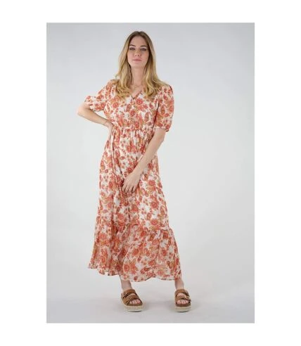 Deeluxe Robe Longue à Motifs ZALTANA 2 Deeluxe Robe Longue à Motifs ZALTANA – Image 2