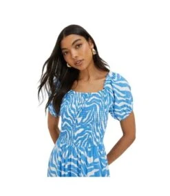 Dorothy Perkins - Robe Mi-longue - Femme (Bleu) - UTDP2919 6 Dorothy Perkins - Robe Mi-longue - Femme (Bleu) - UTDP2919 -BelleTendance Soldes Boutique EB8718ACACC819C387B38C1A1FC84DFCB1FF73ACE632CA857E8531FE489CCA5A