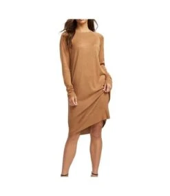 Robe Pull Camel Femme Vero Moda Meghan