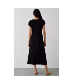 Dorothy Perkins - Robe Mi-longue COLUMN - Femme (Noir) - UTDP2264 -BelleTendance Soldes Boutique ED6544DC8993074C613D2A35F7BD4BCD5742086692203CCD9B337340A67B3DD0