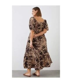 Dorothy Perkins - Robe Longue - Femme (Noir / Marron) - UTDP2308 -BelleTendance Soldes Boutique EED0BAEEB9F36318661641B2216D267A896D7B54C100AC928D9DF418B0DCA05A