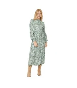 Mantaray - Robe Mi-longue - Femme (Vert) - UTDH1136