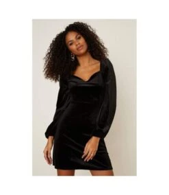 Dorothy Perkins - Mini Robe - Femme (Noir) - UTDP1299 -BelleTendance Soldes Boutique F9DC914C57F9FDB6F3024E6F4777EE243815B051A53B7EEA1D57E25B433DB96D