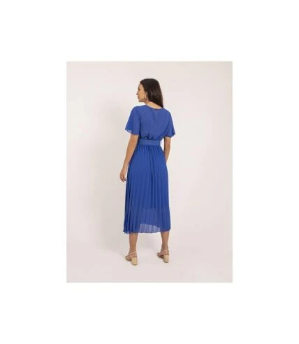 Robe Midi Plissée Et Ceinture ISALA - Dona X Lisa 2 Robe Midi Plissée Et Ceinture ISALA - Dona X Lisa – Image 2
