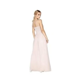 Little Mistress - Robe Longue Avec Perles Et Strass - Femme (Gris Clair) - UTLM860 -BelleTendance Soldes Boutique FFA31481BEB22B95FECC814613E2A74EFC481E5CF950205DE03D800F667E67C7